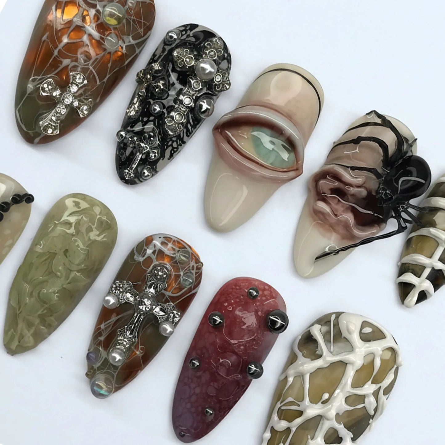 3D Gothic Nails